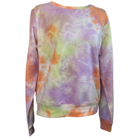 Wildfox Tops - NWT Wildfox Tie Dye Sherbet Wash Pullover Long Sleeves Sweatshirt Women’s Size M